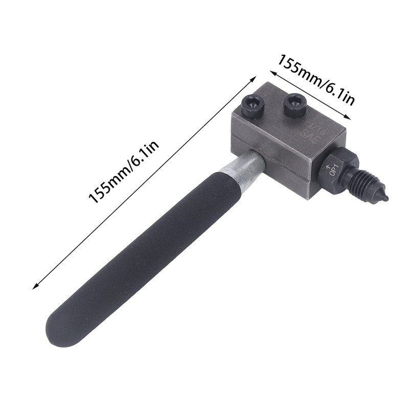 BOROCO Double Flaring Tool, 3/16 Inch Brake Pipe Double Flaring