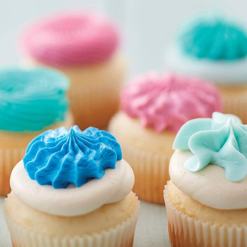 Pommee (1 Set of 5 Large Nozzles for Baking, Made