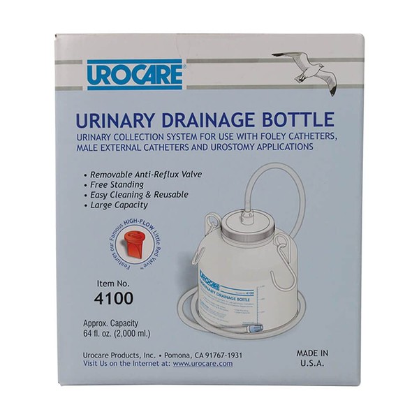 UC4100 - Urocare Urinary Drainage Bottle 2,000 mL