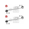 febi bilstein 23257 Connecting Rod with Locking Nuts, 1 Piece,