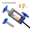 DONGKER Bicycle Hydraulic Hose Fitting Insert Tool,Needle Driver Insertion Tool