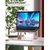 SOUNDANCE Laptop Stand, Aluminum Computer Riser, Ergonomic Laptops Elevator for
