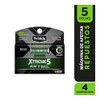 Schick, Cartuchos para Rastrillos Xtreme 5 Pivot Ball, 4 Unidades