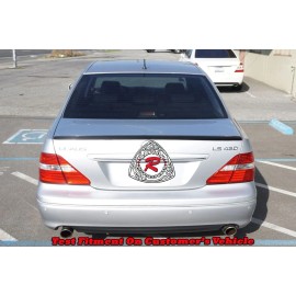 BaysonR Fits 2001-2006 Lexus LS430 B-Style Rear Trunk Spoiler Wing (Urethane)