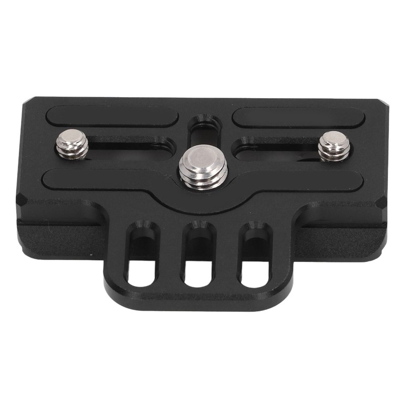 Camera Quick Release Base Plate with 1/4in 3/8in Threads for