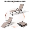 Crestlive Products Chaise Lounge Chair Outdoor Set of 2, Aluminum