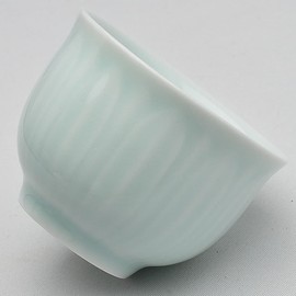 Tenka Tea Ceremony, Ren Ben Tea Cup (Brother Powder) 2.4 fl oz (70 ml) (Full Water 3.4 fl oz (100 ml)