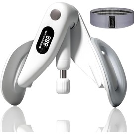 KIMPOK Thigh Master, 0-70lb Adjustable Inner Thigh Exerciser for Women & Men – Hip & Pelvic Trainer with Kegel Exercise, Home Gym Strength Training & Postpartum Recovery Equipment