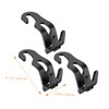 Vaguelly 3pcs Car Hook Car Purse Hook Clothes Hanging Rack