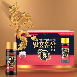 Fermented red ginseng extract 100ml x 10 pieces Guangdong Fatigue Improvement Immunity / 발효 홍삼진액 100ml x 10개입 광동 피로 개선 면연력