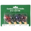 Christmas Direct Spare Bulbs Garden Fairy Lights - SBFLOMC -