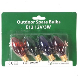 Christmas Direct Spare Bulbs Garden Fairy Lights - SBFLOMC - 4 Bulb Pack