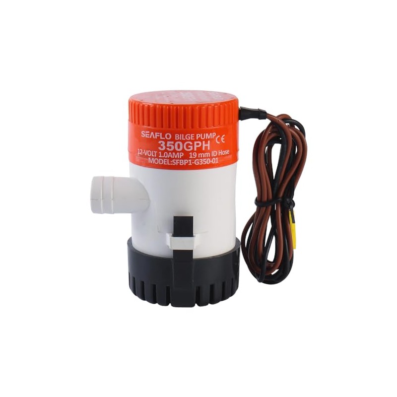 SEAFLO 01-Series 350 GPH Bilge Pump 12v 4-Year Warranty!
