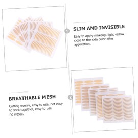 minkissy Sets Invisible Eye Makeup Supplies Breathable Eyelid Tape Double Eyelid Sticker Women's Beauty Care Sheet