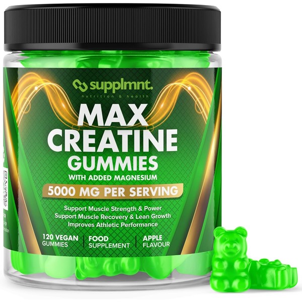 Creatine 120 Gummies Max 5000mg for Men and Women Creatine
