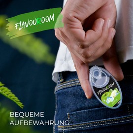 Flavouroom Aroma Click - 100 Premium Balls Set I Intense Flavour with Practical Box I Easy Insert for DIY Mint Watermelon Enjoyment