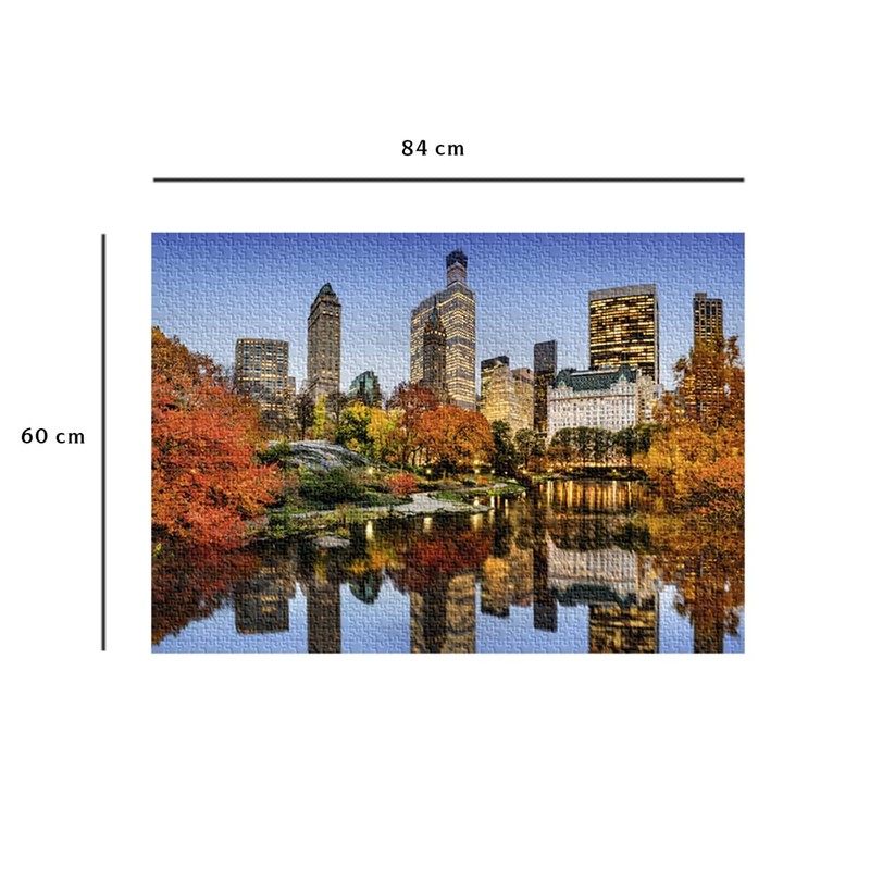 Nathan 87788 New York Puzzle Herbst 1500 Teile, andere, Norme