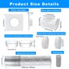 Dryer Connection Kit, Space Saving Dryer Vent, Dryer Vent Wall
