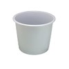 Deflecto 14 Litre Plastic Waste Bin - Grey