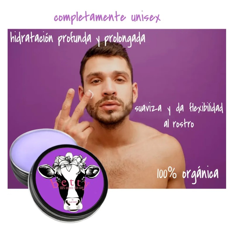 Crema Facial Nutriente Antiacne Beef Tallow Lavanda