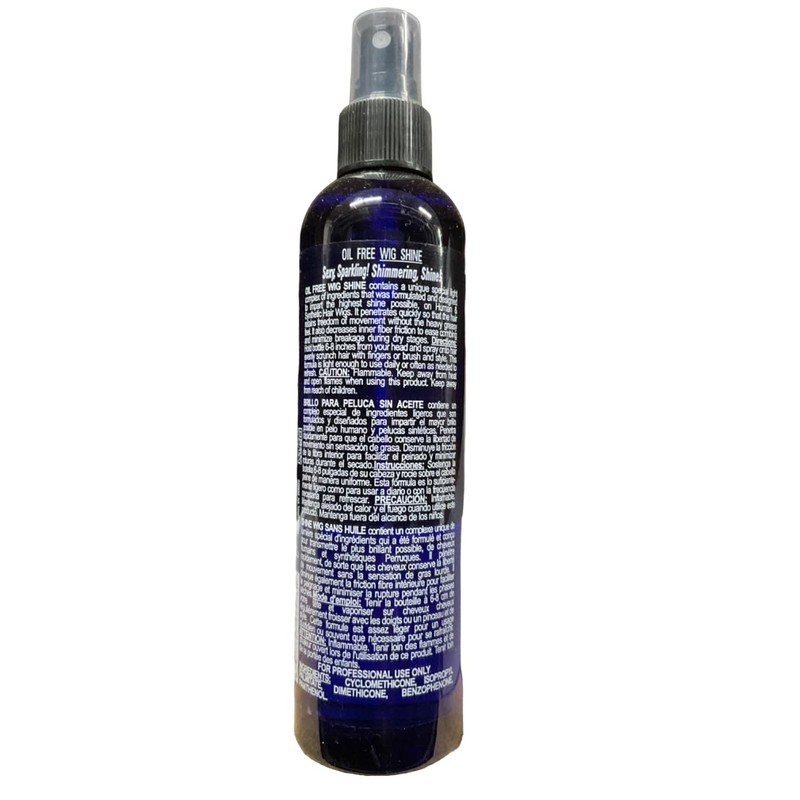 Bonfi Natural Oil-free Wig Shine Spray - 8 fl oz
