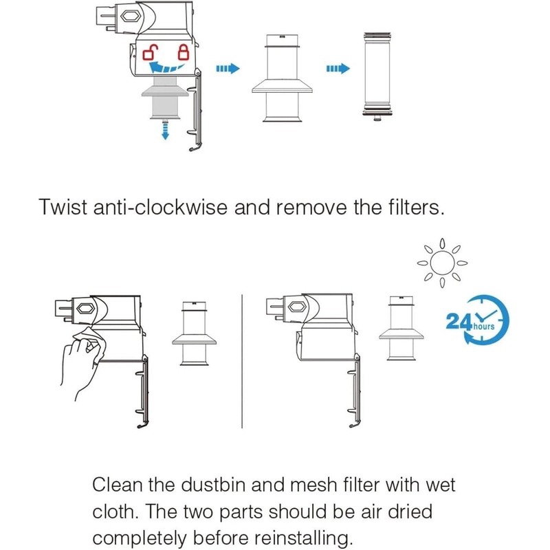 Replacement Tineco Filter Holder, Compatible with Tineco A10 A11 S11