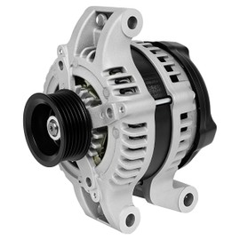 SCITOO Alternator 11656 Fits for Ford for Mustang 2014,for Ford for Mustang 5.0L 2014,for Mustang 5.4L 2011 2012,for Mustang 5.8L 2013 2014,150Amp High-output CW 6-Groove 104210-2980 9R3Z10346C