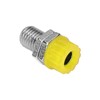 100Pcs 4mm Banana Plug Socket Binding Post Wire Connector Terminal