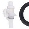 13168 RV Toilet Water Valve Kit, Trailer Toilet Valve Kit