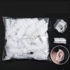 DNHCLL 100PCS Ear Protector Caps Disposable Elastic Clear Shower Water