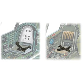 Fine Mold NH3 1/32 Nano Aviation Series Seat Belt for Japanese Army Airplanes, Plastic Model Parts