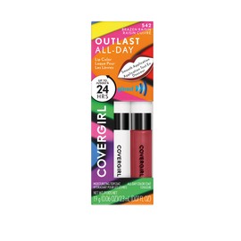 COVERGIRL COVERGIRL Pride Outlast All-Day Lip Color With Topcoat, Brazen Raisin