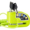 AGPTEK 110db Motorcycle Brake Lock with 5FT Reminder Cable, Anti-Theft
