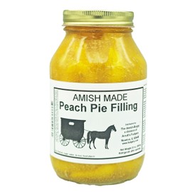 Amish Pie Filling and Topping (Peach 1-Jar)