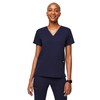 FIGS Casma Three-Pocket Scrub Top for Women – Navy Blue,