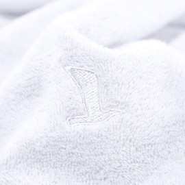 möve Superwuschel guest towel 30 x 50 cm made of 100% cotton, snow