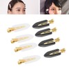 8 Pinzas Cabello con Pasador sin Costuras Arrugas, Pinzas para