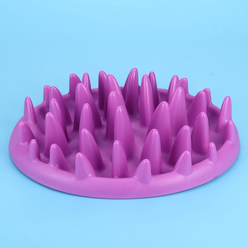 Pet Dog Slow Food Feeder Anti Choke Cat Eating Bowl