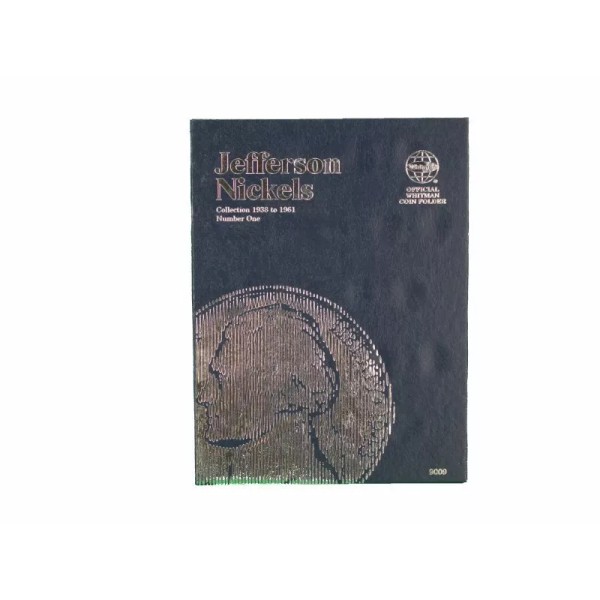 WHITMAN Jefferson Nickel # 1, 1938-1961 Coin Folder Album by