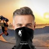 Unbranded Skateboard Neck Gaiter Washable Breathable Soft 4 Way Just