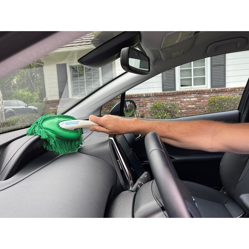 California Car Duster Dash Duster Green 62461 with Storage Bag