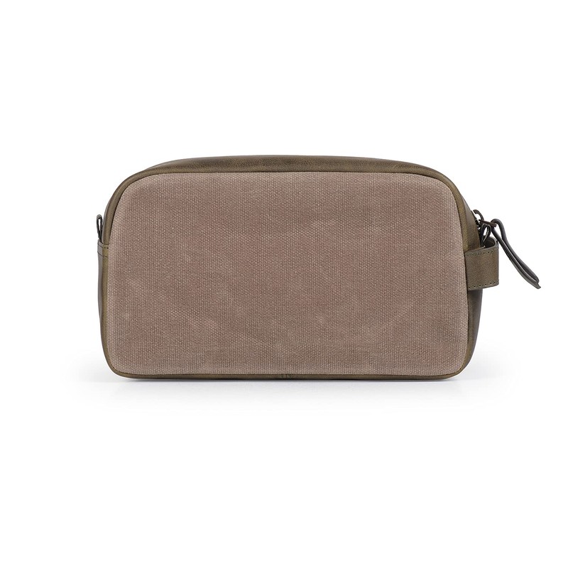 Londo Genuine Leather Travel Toiletry, Makeup, Shaving Organizer Bag -