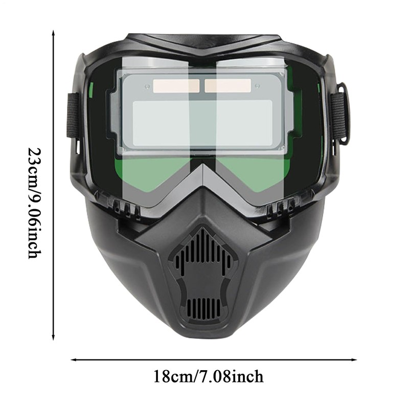 Auto Dimming Welding Helmet,Breathable Welding Protector | Breathable Welder Helmet