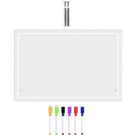 Operitacx 1 Set White Board Dry Erase Table memo Writing Board Desk Dry Erase Board whiteboard for Desk memo Board with Pen Decorative memo Board Desk Board Acrylic Desktop The List Office
