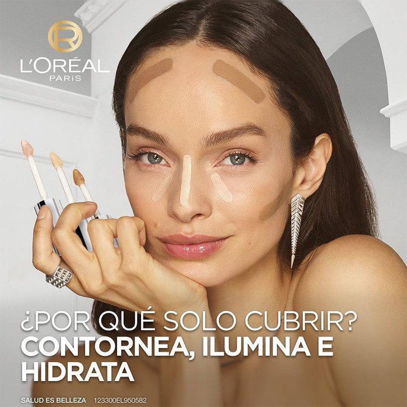 L'Oreal Paris Corrector True Match Hialurónico Tono 4N
