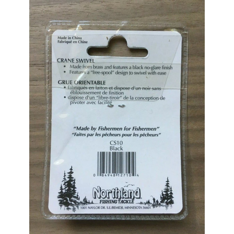 Northland Fishing Tackle - Crane Swivel - Size #10