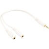 InLine® Stereo Y cable 3,5mm stereo plug to two 3,5mm