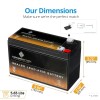 12V 9AH SLA Rechargeable Battery for Razor e200 / e200s