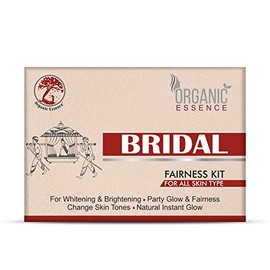 Organic Essence Bridal Facial Kit for Radiant & Glowing Skin - Suitable for All Skin Types 115gm