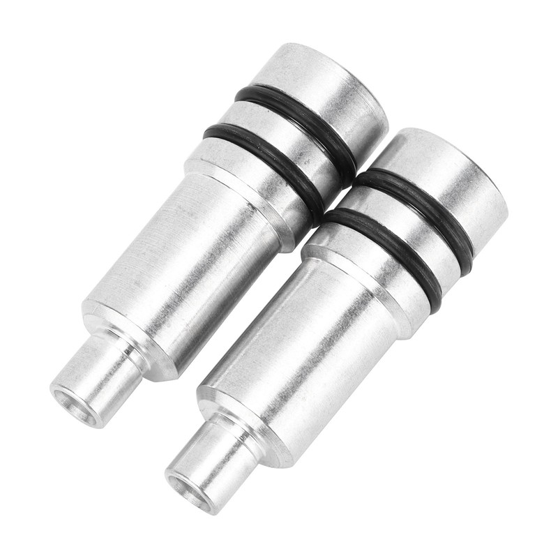 2pcs Fuel Injector Sleeves with Seals Replacement for Astra H/Corsa
